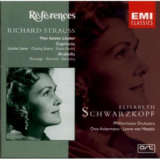 STRAUSS - Schwarzkopf - Vier letzte Lieder (Quatre derniers lieder), pou..